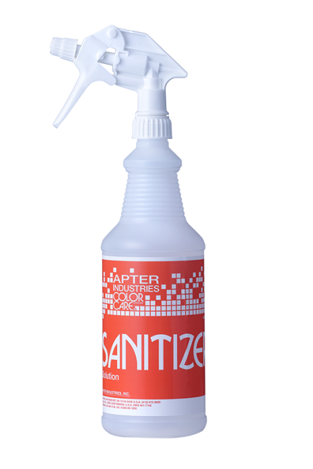 sanitizer spray bottle